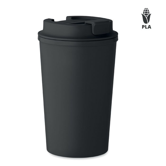 BEIBAKU. Pahar cu pereți dubli PLA, 350 ml