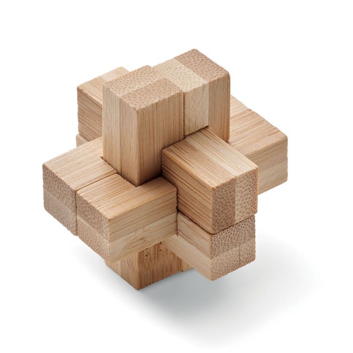 SQUARENATS. Puzzle de gândire cu bambus