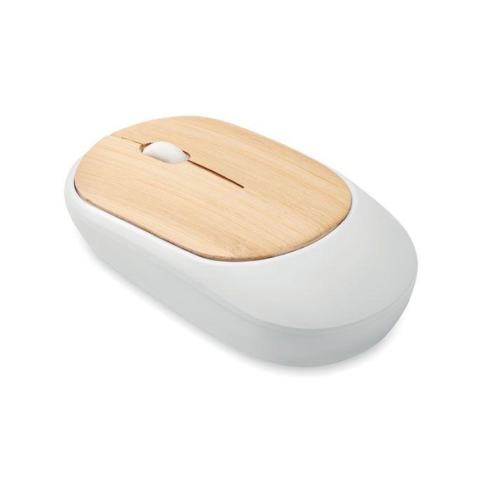 CURVY BAM. Mouse wireless din bambus