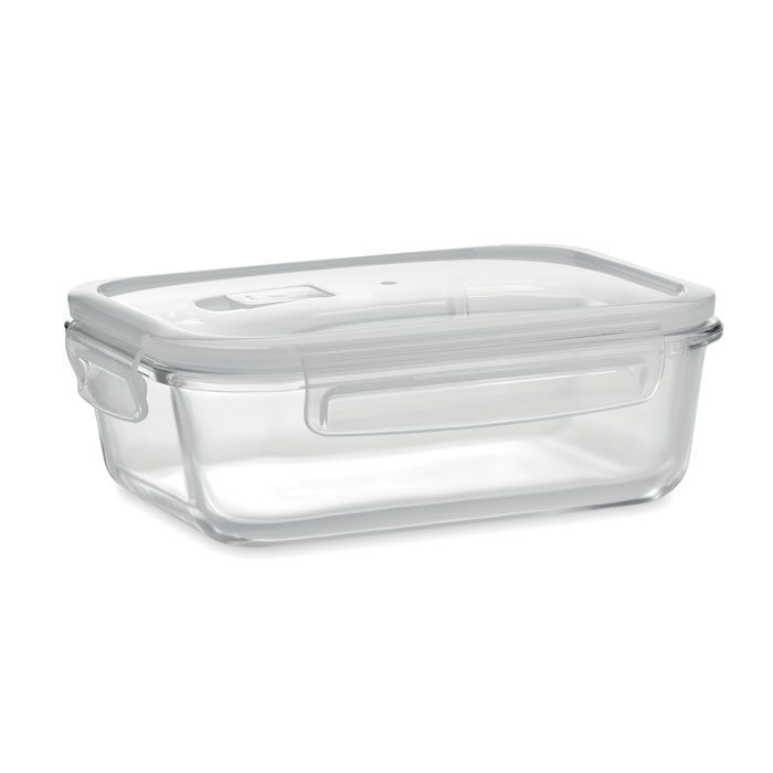 PRAGA LUNCHBOX. Cutie de prânz din sticlă cu capac din polipropilenă, 900 ml