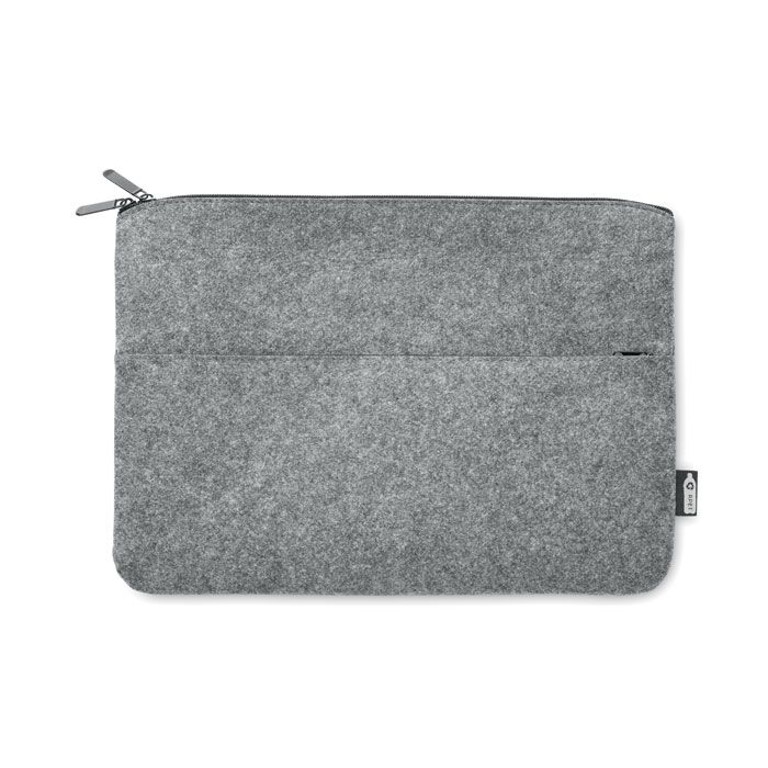TOPLO. Geantă pentru laptop din pâslă RPET, cu fermoar