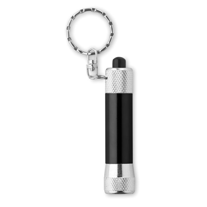 ARIZO. Lanternă din aluminiu cu inel pentru chei