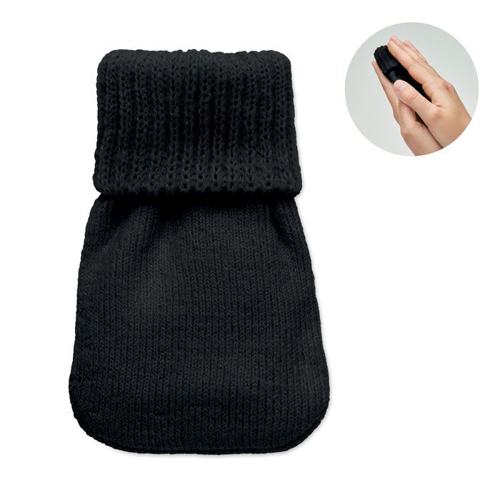 WARMMUFF. Încălzitor de mâini din poliester tricotat