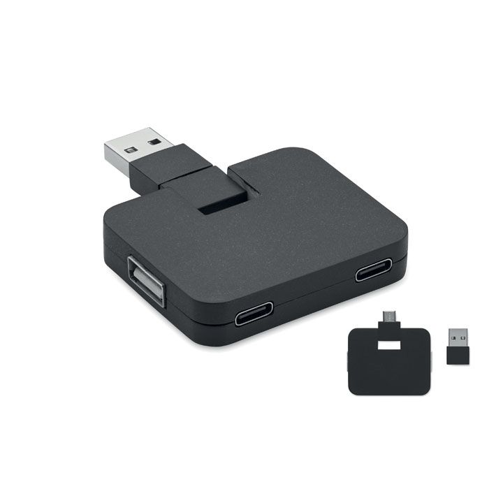 SQUARE-C. Hub cu 4 porturi USB