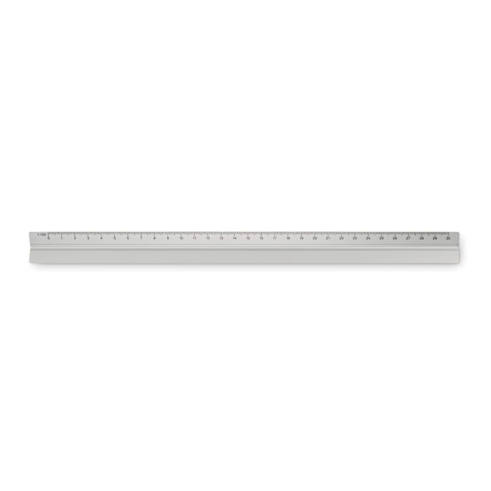 TRIA. Riglă de 30 cm din aluminiu