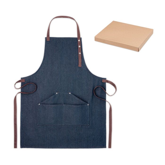 DENIPUR. Șorț din denim, 240 g/m²