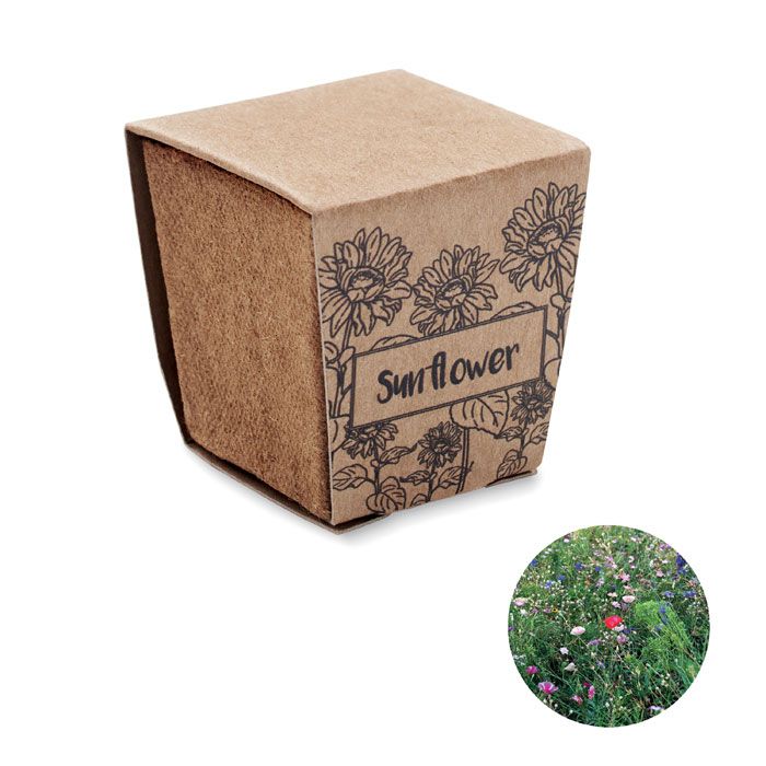 KIT SUNFLOWER. Kit pentru cultivarea floarea-soarelui