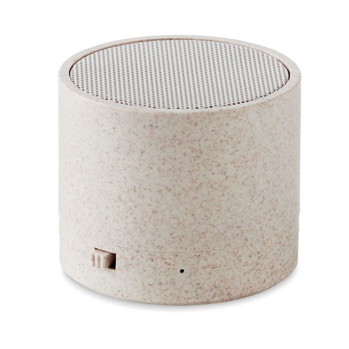 ROUND BASS+. Difuzor de 3 W din paie de grâu/ABS