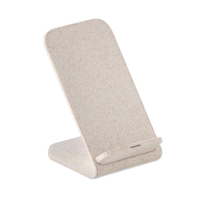 LAYABACK. Încărcător din paie de grâu/ABS, 10 W standard