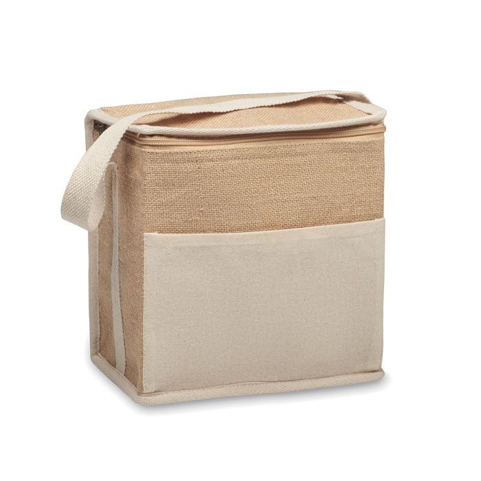 LONA. Geantă termoizolantă din iută și pânză, 3L
