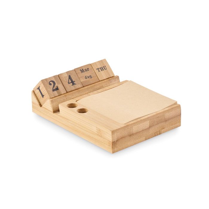 BOOTOP. Calendar de birou din bambus