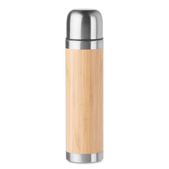 CHAN BAMBOO. Flacon cu înveliș din bambus cu pereți dubli