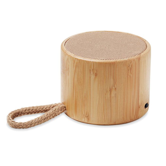 COOL. Difuzor wireless rotund din bambus