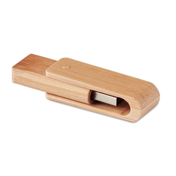 MEMORAMA. Card de credit. Memorie USB de 16 GB din bambus