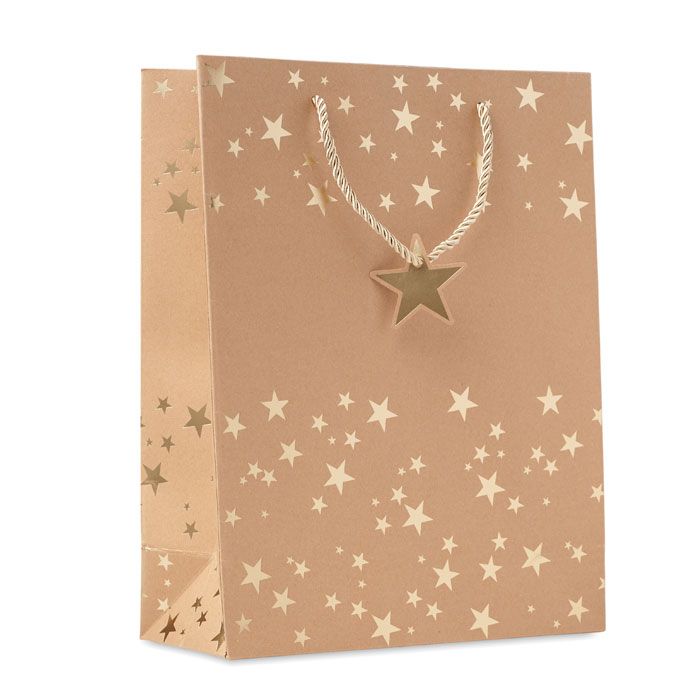 SPARKLE. Pungă de cadou din hârtie cu model