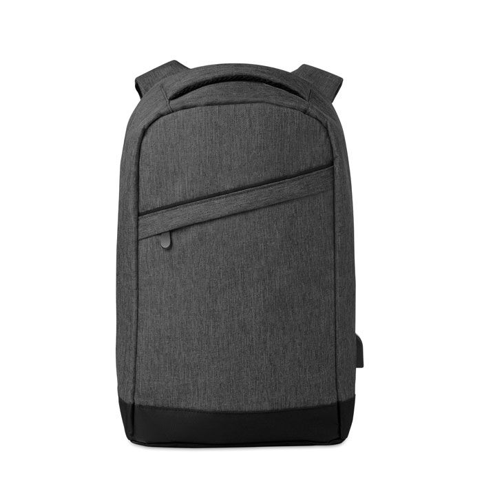 BERLIN. Rucsac de 2 tone cu mufă USB