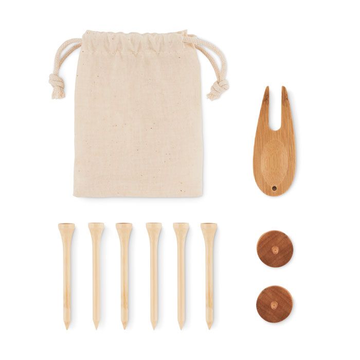 DORMIE. Set de accesorii de golf în husă