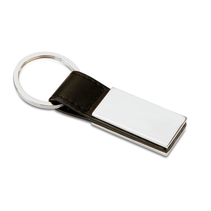 RECTANGLO. PU și inel de chei din metal