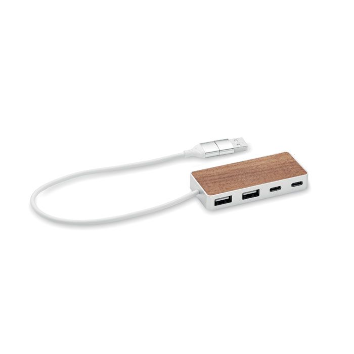 UBAH. Hub USB cu 4 porturi, 27,5 cm