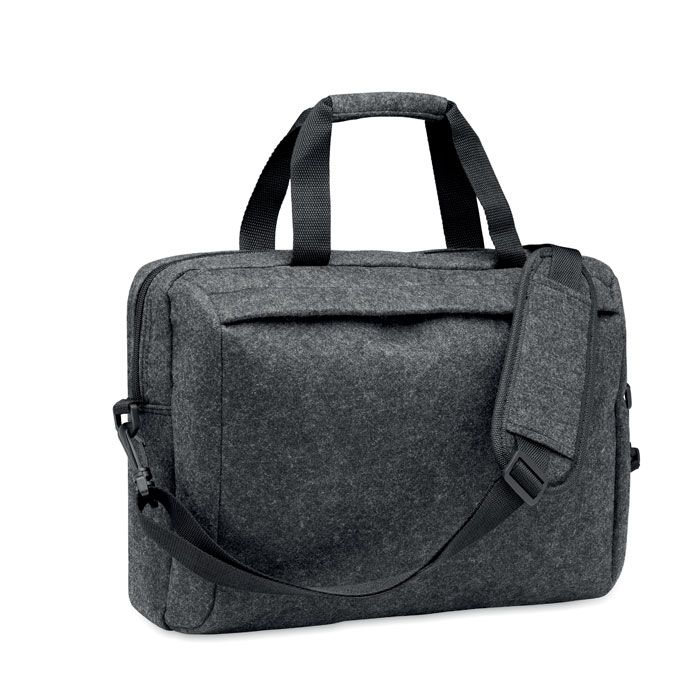 PLANA. Geantă pentru laptop din pâslă RPET de 15 inch
