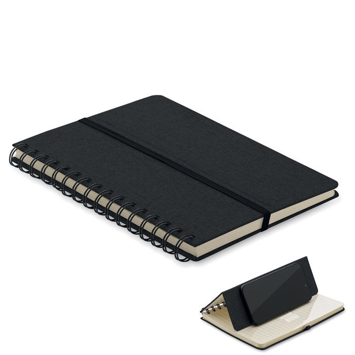 STRATA. Notebook A5 cu suport pentru telefon