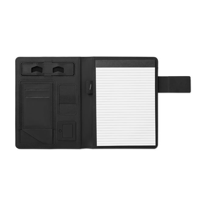 POWERNOTY. Mapă A5 cu baterie externă