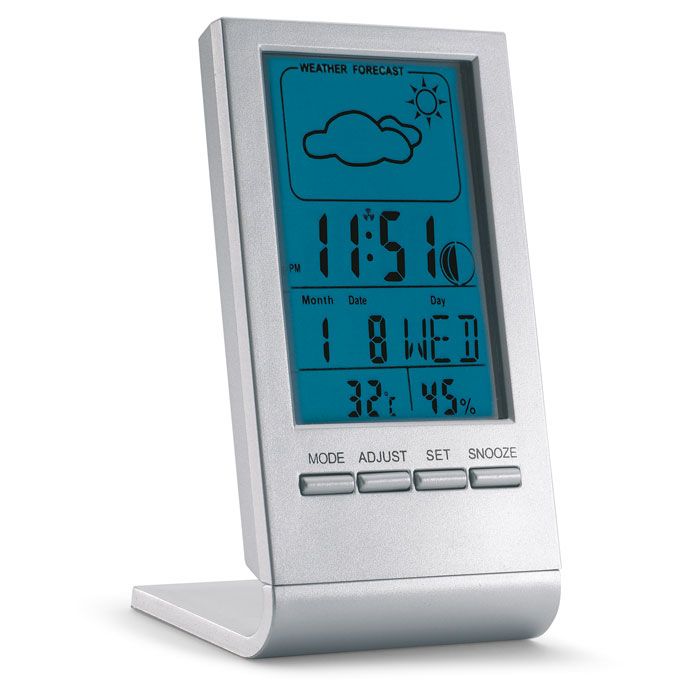 SKY. Stație meteorologică cu ecran LCD albastru
