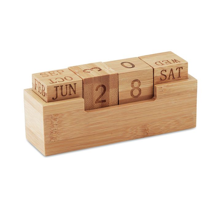 KARENDA. Calendar din bambus
