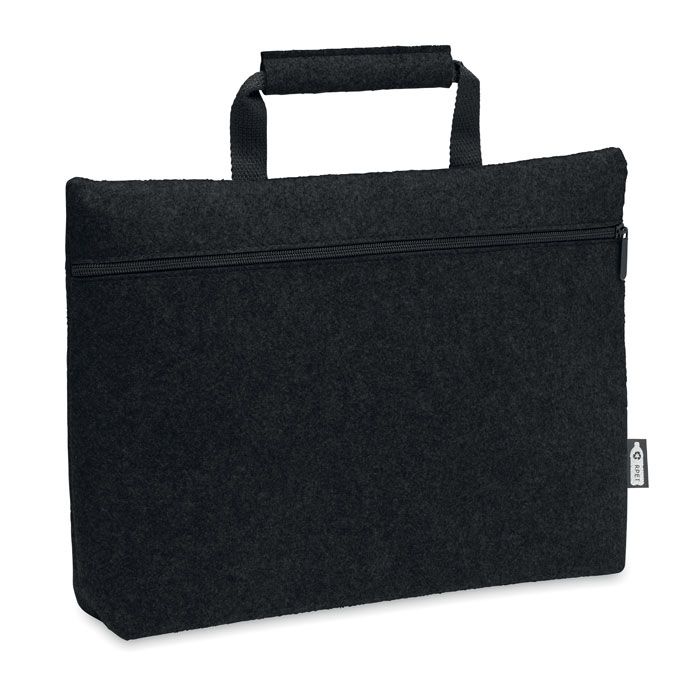 TAPLA. Geantă pentru laptop din fetru RPET, cu fermoar